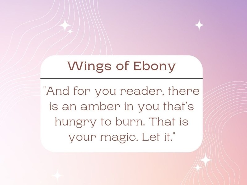 Wings of Ebony | Book Review by&nbsp;Felicia